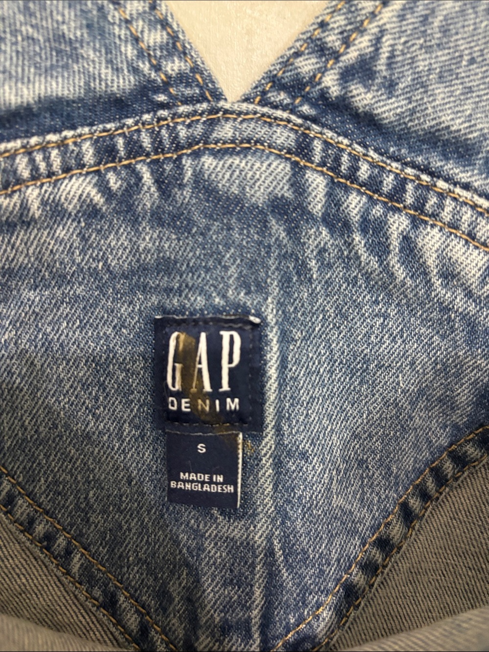 GAP Light Blue Women's Denim Overalls baggy fit - Picture 5 of 7